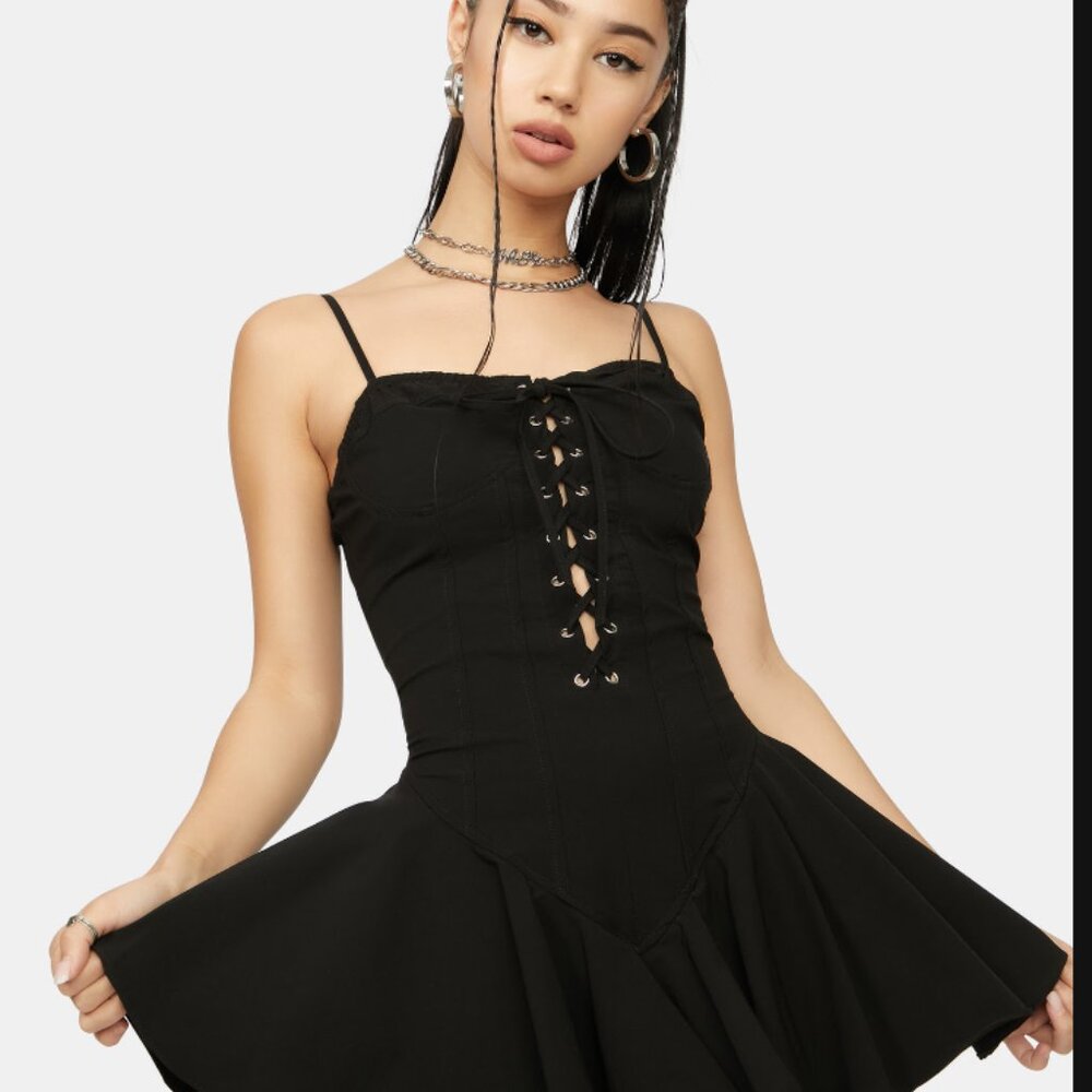 Black Skater Dress